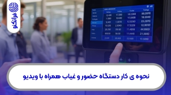 نحوه کار با دستگاه حضور و غیاب