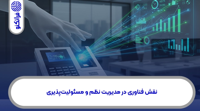 نقش فناوری در مدیریت نظم و مسئولیتپذیری