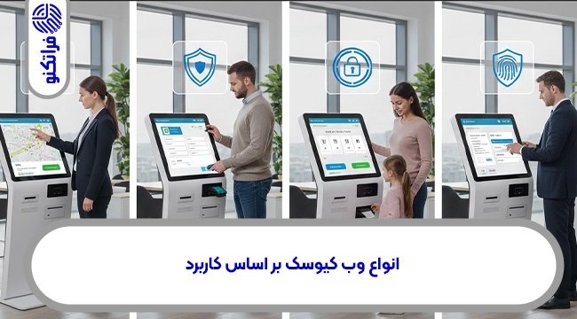 انواع وب کیوسک بر اساس کاربرد