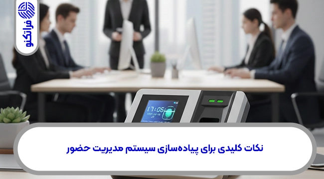 نکات کلیدی برای پیادهسازی سیستم مدیریت حضور