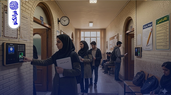 بهترین دستگاه‌های حضور و غیاب برای آموزشگاه از فراتکنو