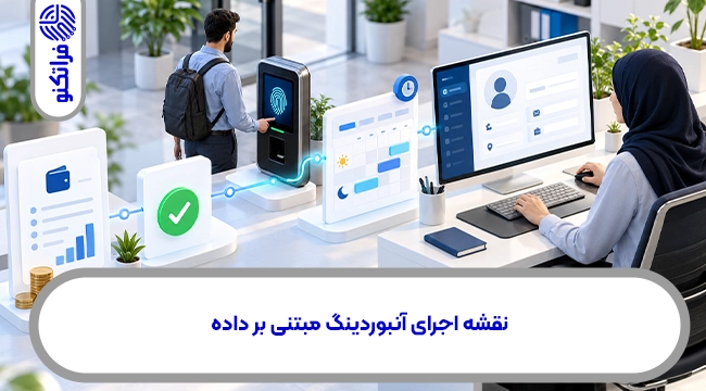 نقشه اجرای آنبوردینگ مبتنی بر داده